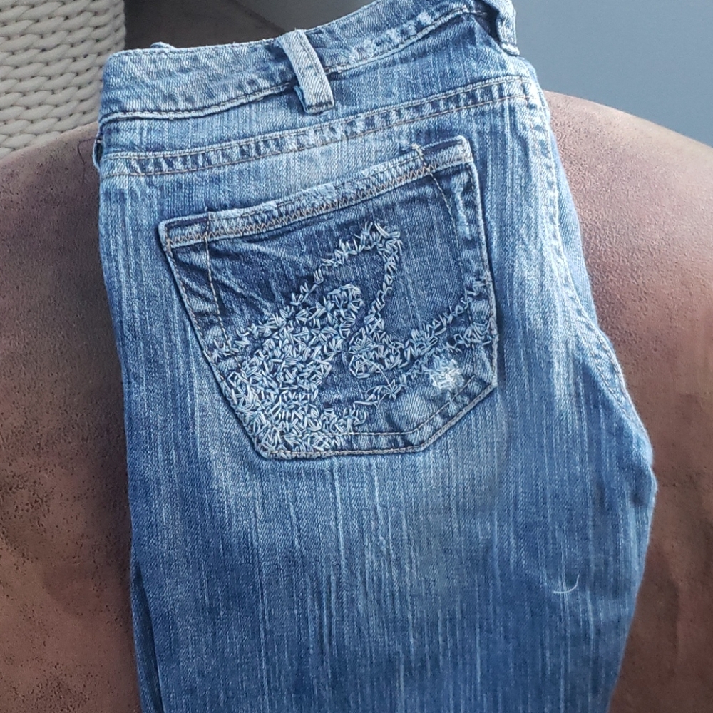 Silver jeans